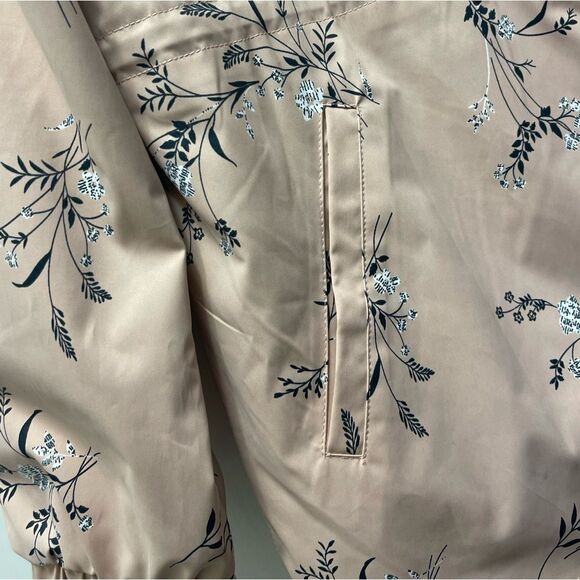 EUC Stitch Fix Skies Are Blue Pink Floral Jacket Coat sz Lg - Picture 5 of 5